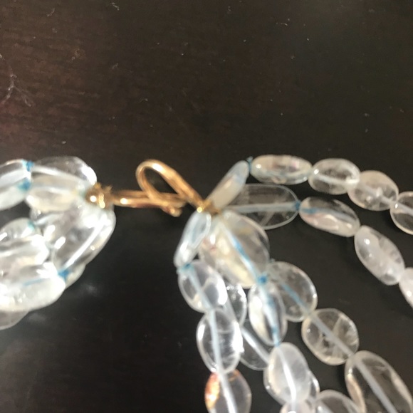 Vintage Clear Stone Necklace - Picture 2 of 4
